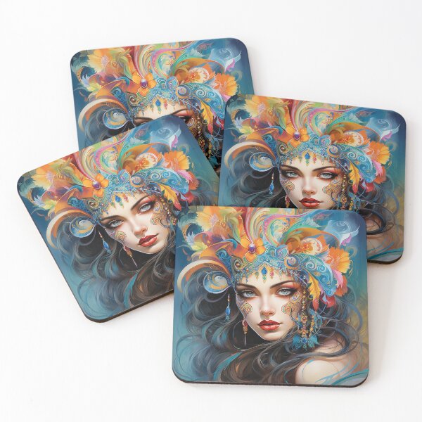 Item preview, Harmony of Flowers: A Colorful Portrait Celebrating the Beauty of Nature designed and sold by Neuronexia.