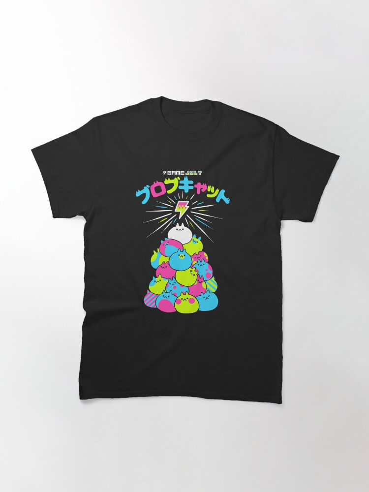 Thumbnail 3 of 7, Classic T-Shirt, Game Jolt Blob Cat designed and sold by gamejolt.
