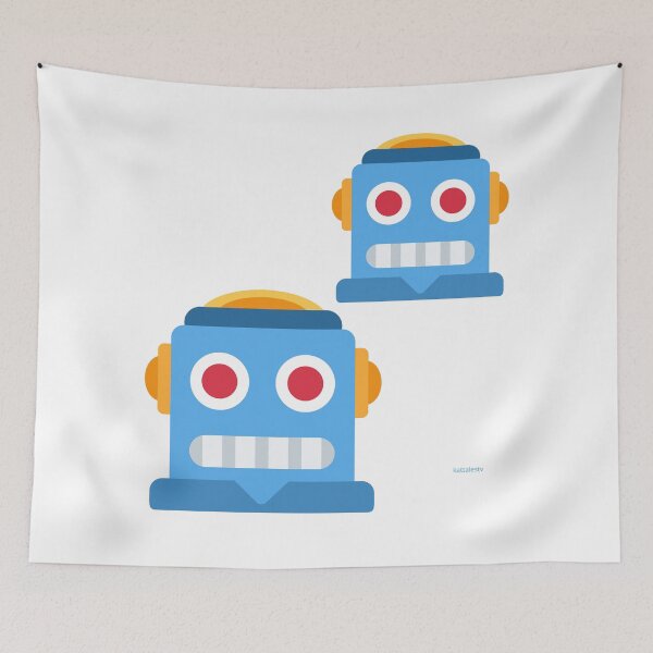 Item preview, Two Robots  designed and sold by KATKattalestv.