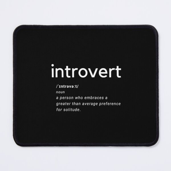 Item preview, Introvert Text Design Graphic designed and sold by violinh.