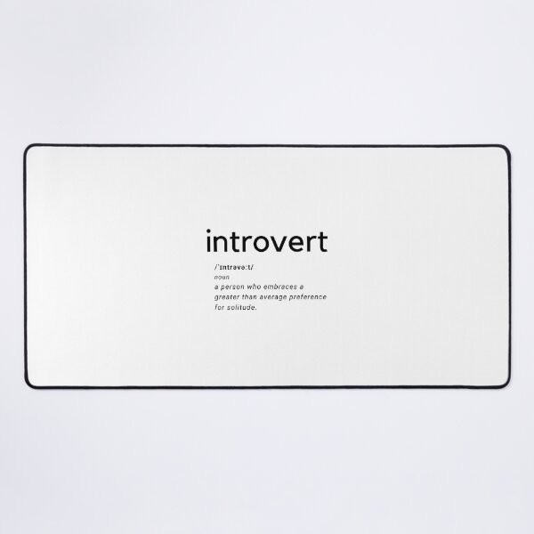 Item preview, Introvert Text Design Graphic designed and sold by violinh.