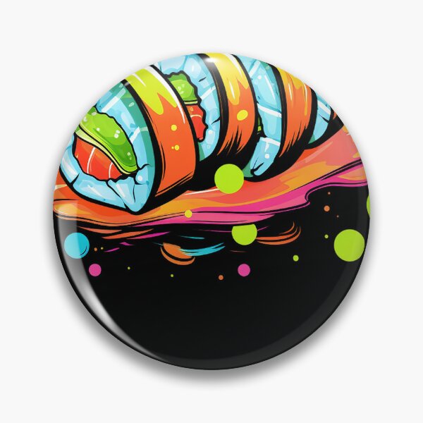 Item preview, Neon Sushi Playtime designed and sold by MuseOfMilo.