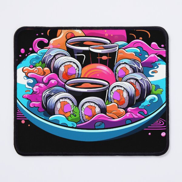 Item preview, Neon Sushi Playtime designed and sold by MuseOfMilo.