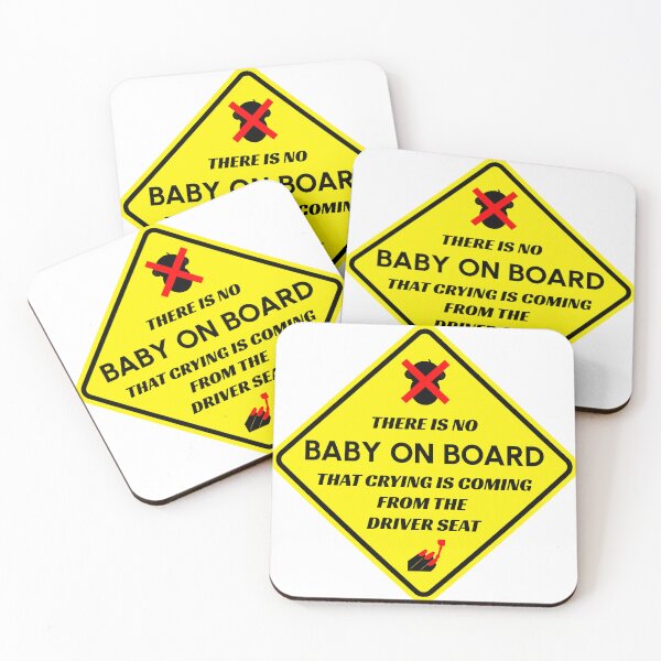 Item preview, No Baby On Board designed and sold by TheBindle.
