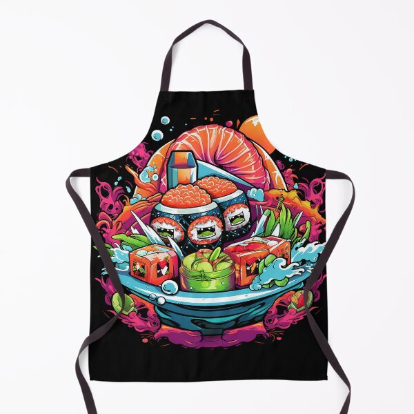 Item preview, Neon Sushi Playtime designed and sold by MuseOfMilo.
