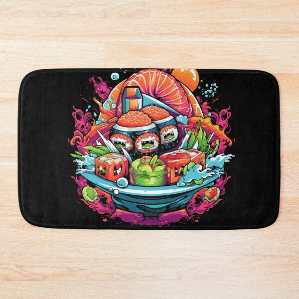 Item preview, Neon Sushi Playtime designed and sold by MuseOfMilo.