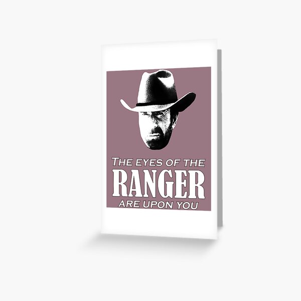 Walker Texas Ranger Stencil