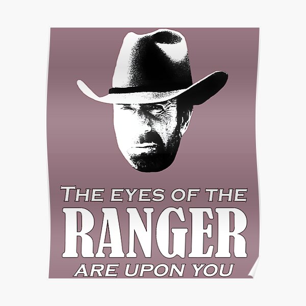 Chuck Norris Texas Ranger | Poster