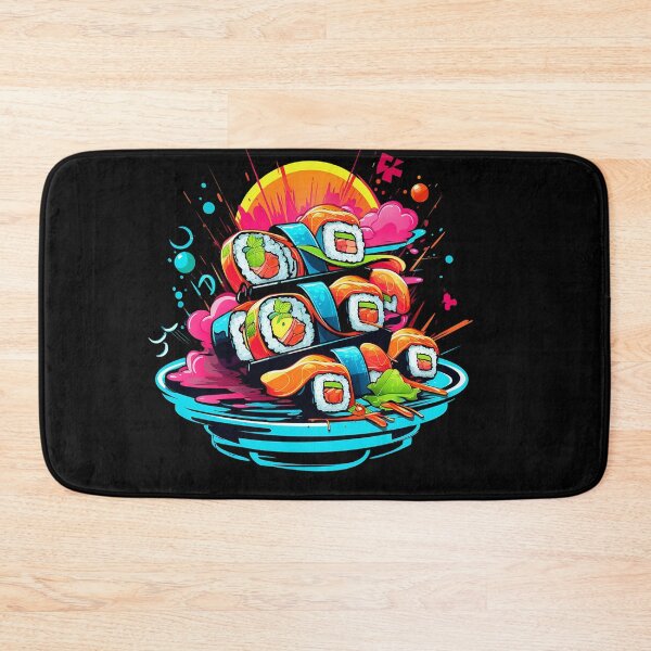 Item preview, Neon Sushi Playtime designed and sold by MuseOfMilo.