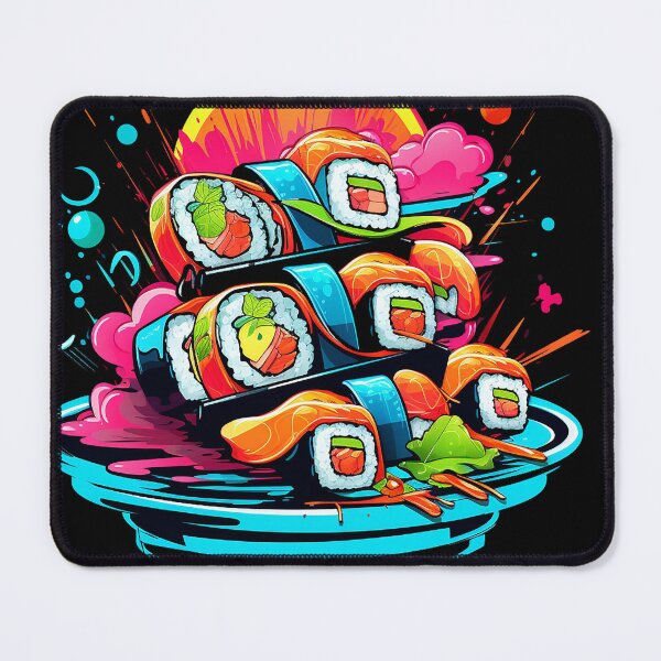 Item preview, Neon Sushi Playtime designed and sold by MuseOfMilo.