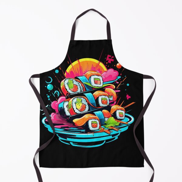 Item preview, Neon Sushi Playtime designed and sold by MuseOfMilo.