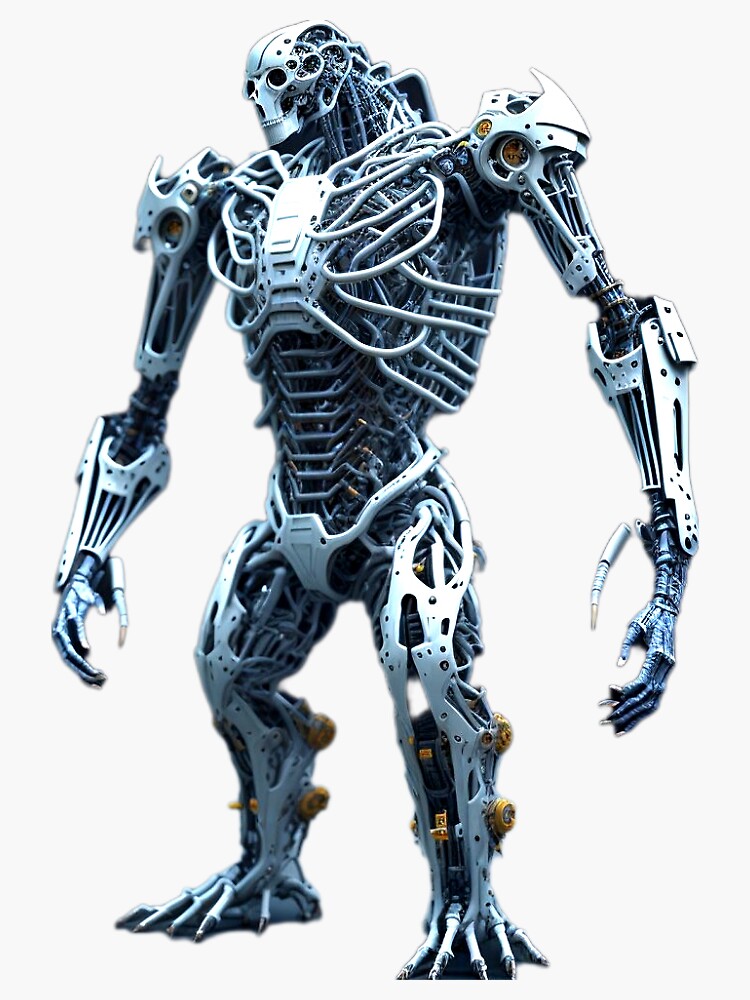 "Robotic Exoskeleton" Sticker for Sale by HiveMechs Redbubble