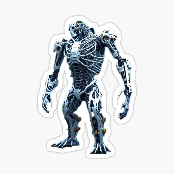 "Robotic Exoskeleton" Sticker for Sale by HiveMechs Redbubble