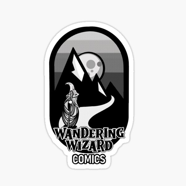Wandering Wizard Comics Sticker