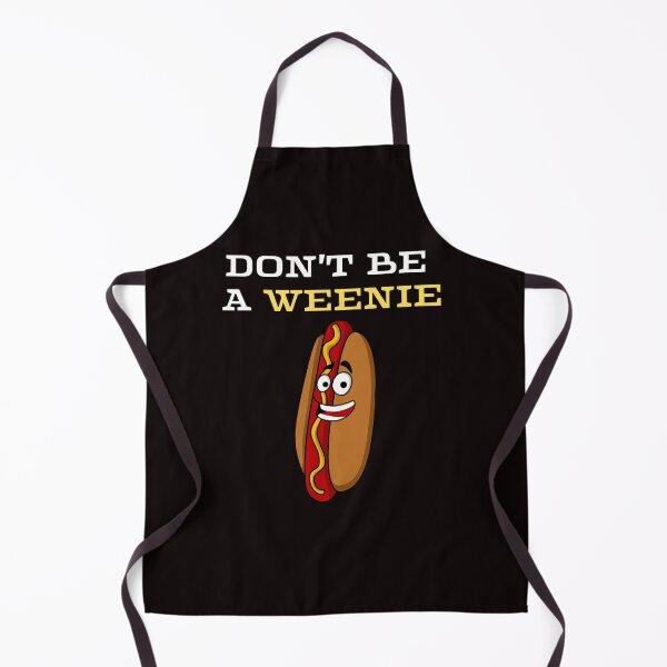 Item preview, Dont Be A Weenie Funny Eating Hotdog Quote Joke Picnic designed and sold by MagicSD Designs.