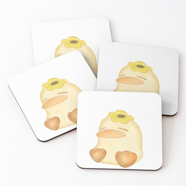 Item preview, Sunflower Chill duck designed and sold by CherryAcidArt.