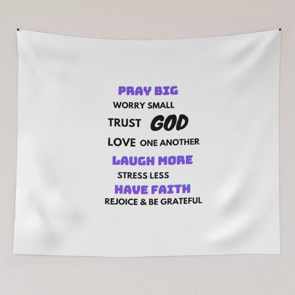 Item preview, Pray Big , Laugh More, Have Faith designed and sold by southerndoll67.