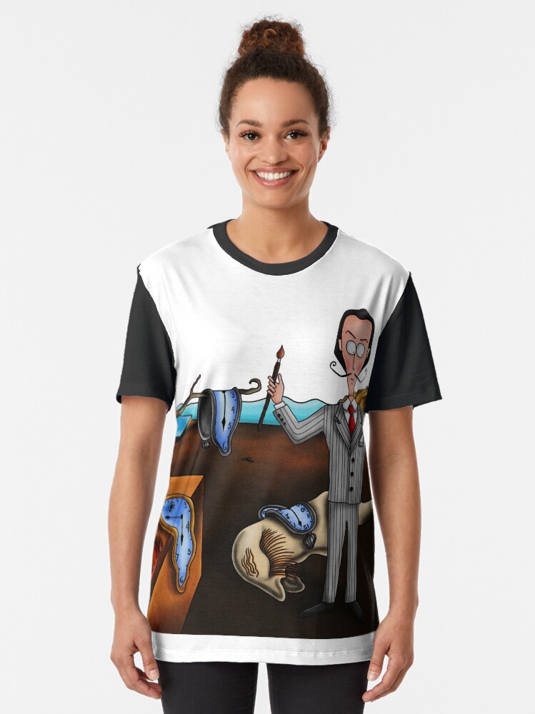 persistence of memory t shirt