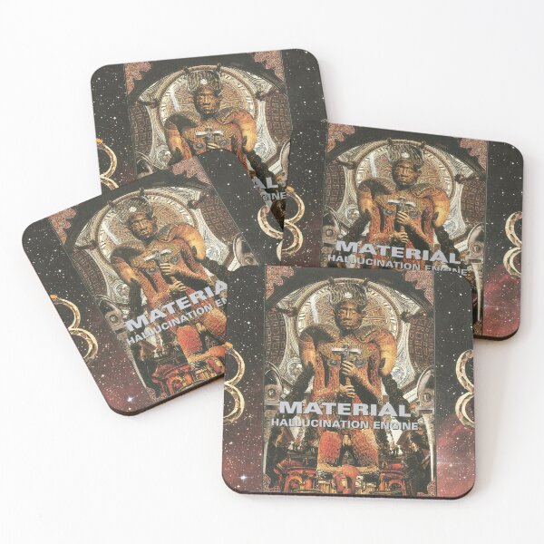 Item preview, Material Hallucination Engine cover designed and sold by Bill Laswell.