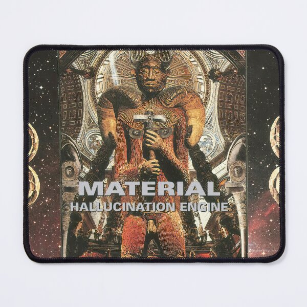 Item preview, Material Hallucination Engine cover designed and sold by Bill Laswell.
