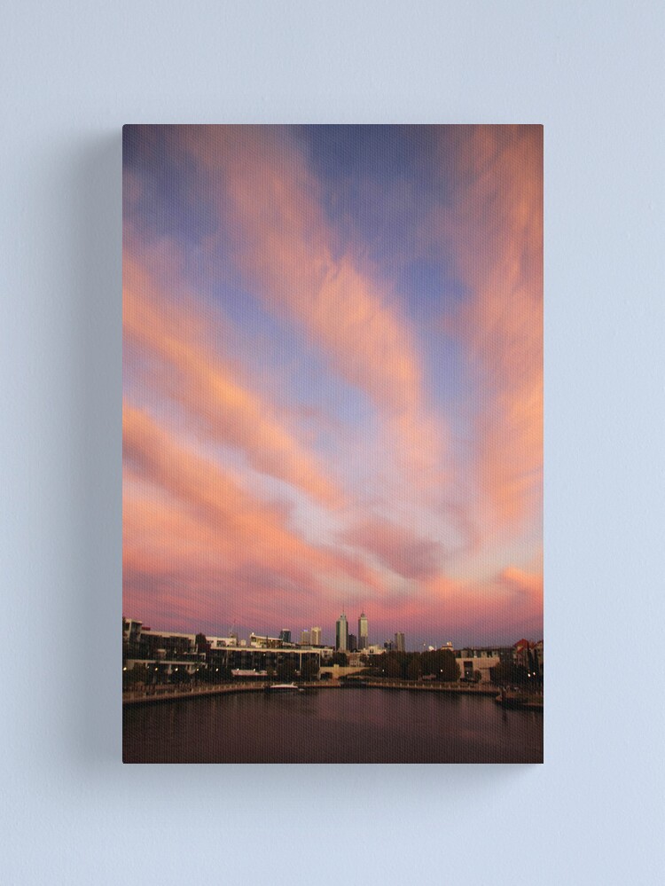 Alternate view of Perth City Skyscape Canvas Print