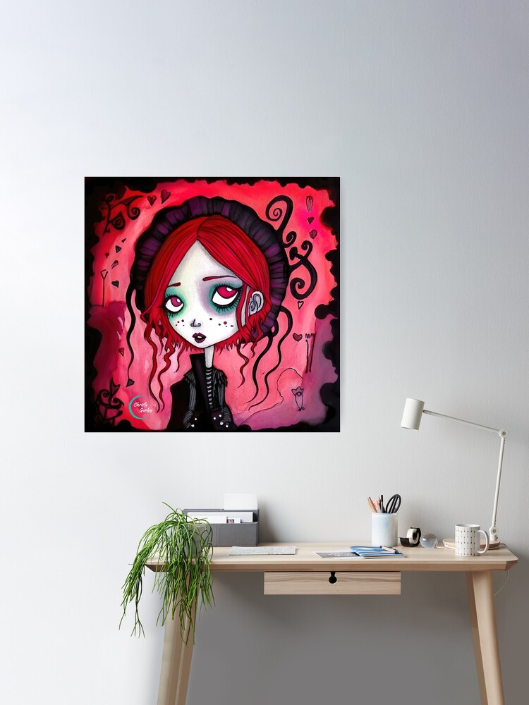 Pastel Goth Cutie Poster