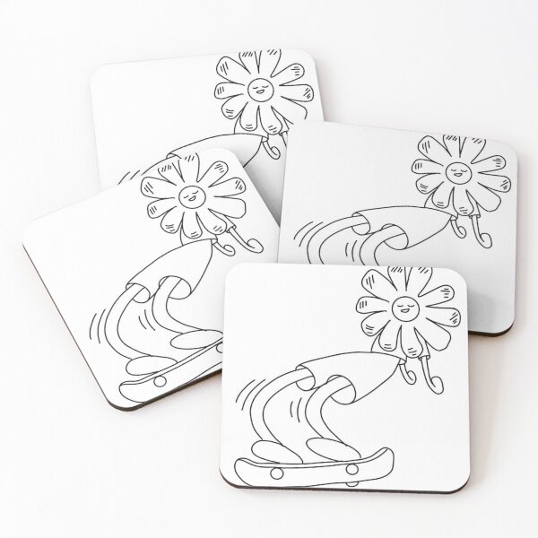 Item preview, skater flower designed and sold by Juanitodesigns.