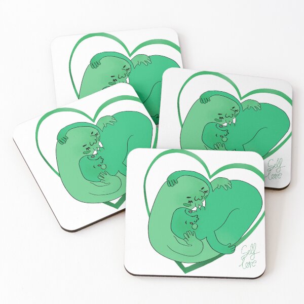Item preview, heart selflove (green) designed and sold by gayliott.