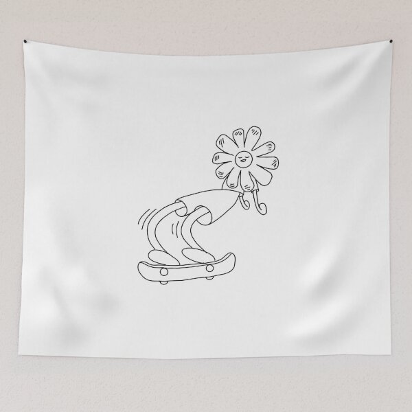 Item preview, skater flower designed and sold by Juanitodesigns.