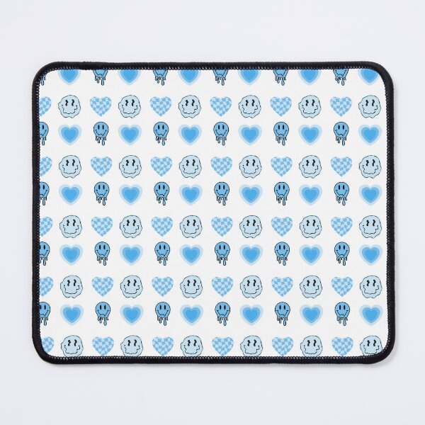Item preview, pastel blue smiley faces & hearts pack   designed and sold by zozomaxine.