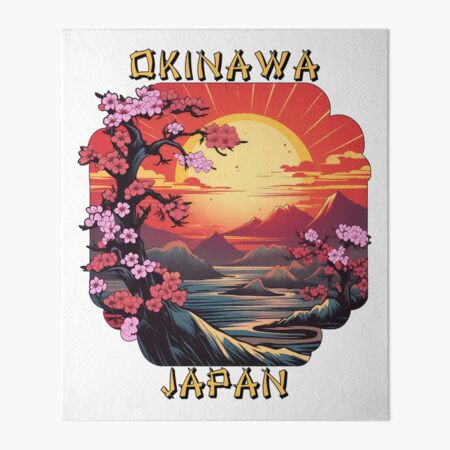Okinawa Island, Japan | Art Board Print