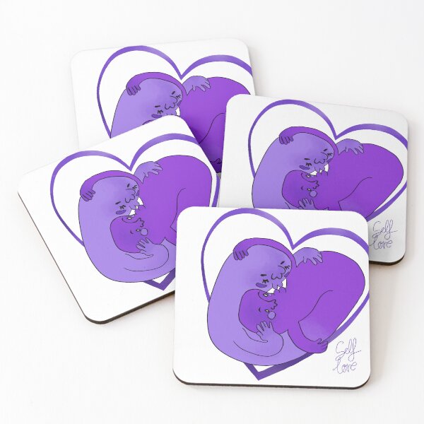Item preview,  heart selflove (purple) designed and sold by gayliott.