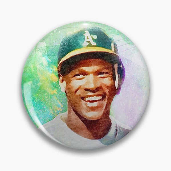 Item preview, Rickey Henderson Portrait of an Athlete Artwork designed and sold by Nick Starn.