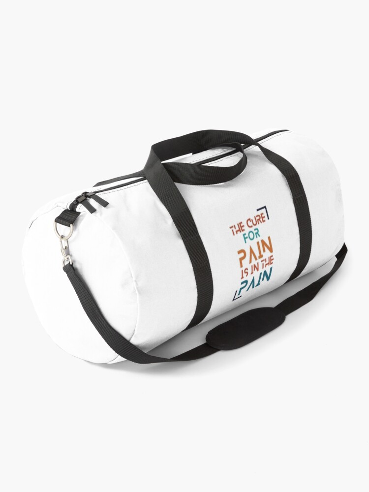 Thumbnail 1 of 3, Duffle Bag, The Cure for Pain designed and sold by OchreLight.