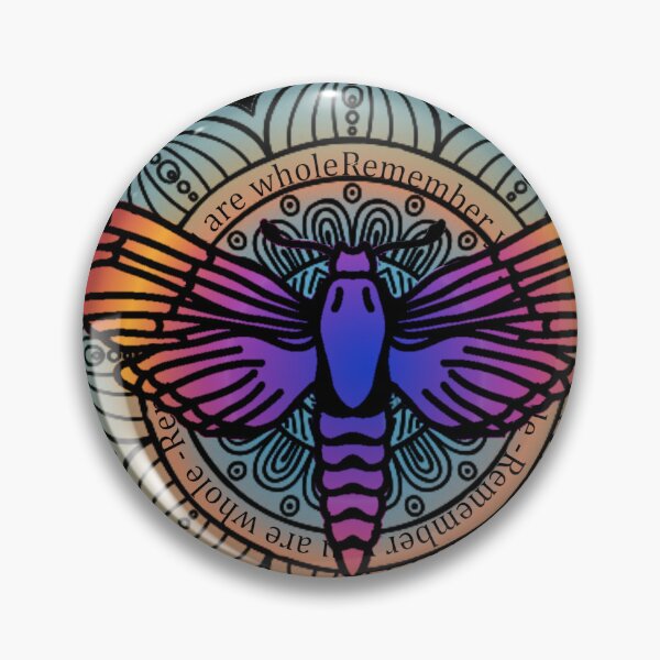 Item preview, Mandala Moth designed and sold by ELDigitals.