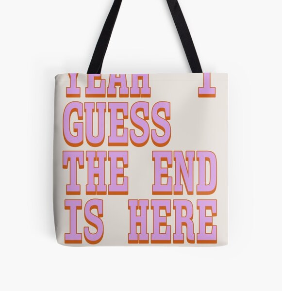 I know the end Phoebe Bridgers Tote Bag for Sale by EigengrauART