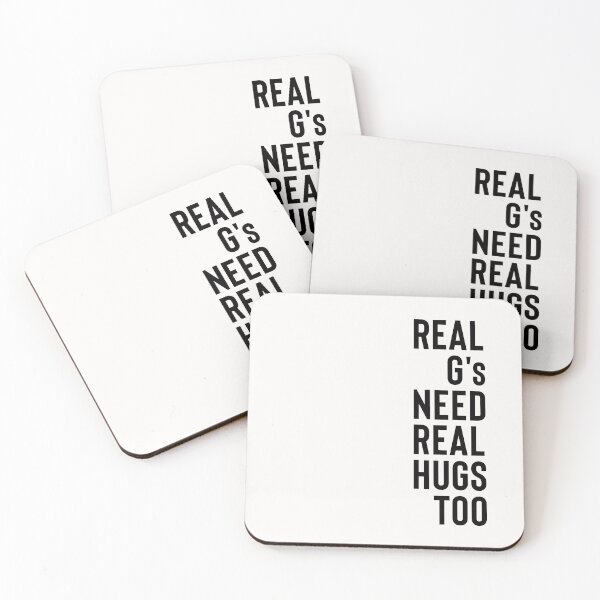 Item preview, Real Gs Need Real Hugs Too - Black designed and sold by PEK1787.
