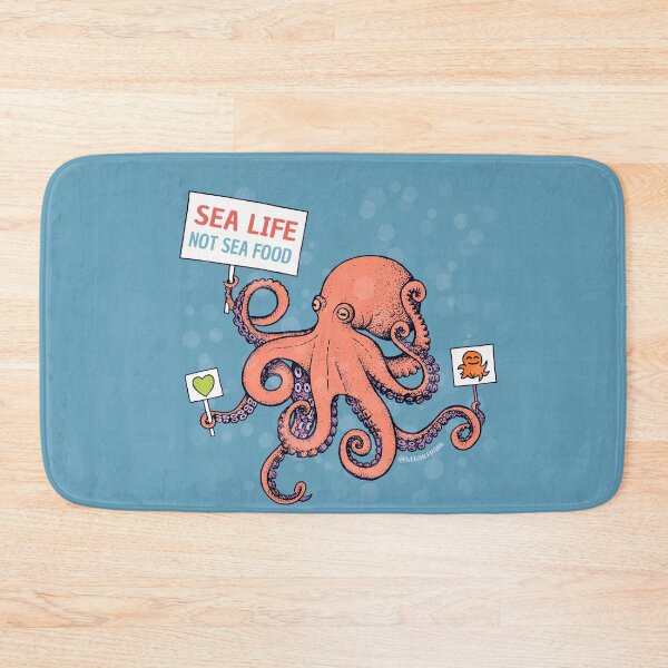 Item preview, Cute Octopuse - Sea Life, Not Sea Food designed and sold by Frank J. Art.