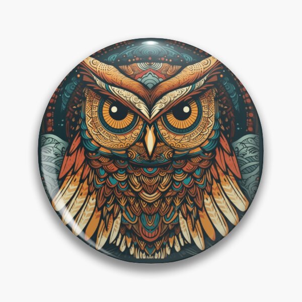 Item preview, Owl. Dynamic Color Combinations. designed and sold by SBD-Shop.