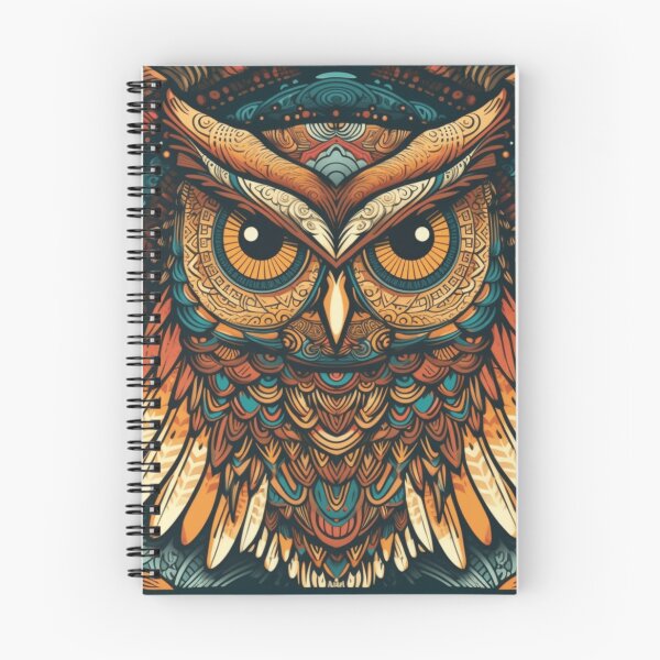 Item preview, Owl. Dynamic Color Combinations. designed and sold by SBD-Shop.