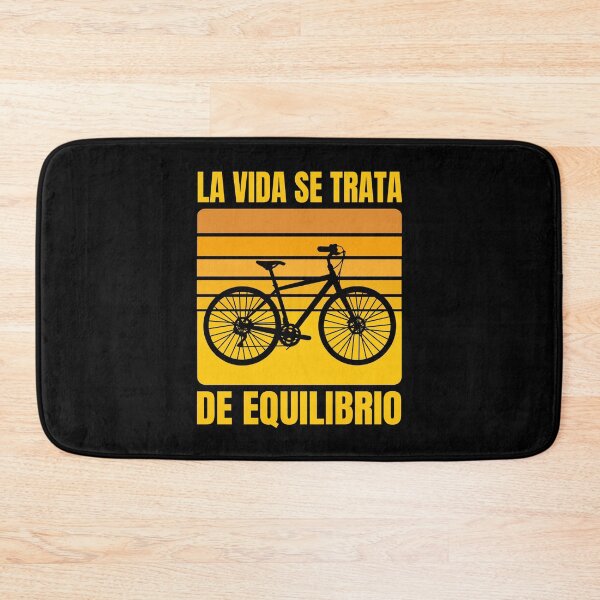Item preview, La Vida Se Trata De Equilibrio Spanish Inspirational Cycling Quote  designed and sold by Bad Kitty Designz.