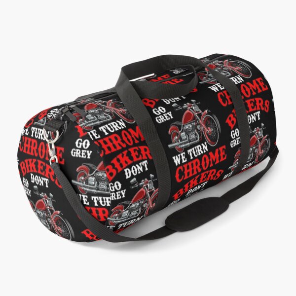 Item preview, Bikers Do Not Go Grey We Turn Chrome - Funny Gifts For Motorcycle Lovers by FanityPrints designed and sold by FanityPrints.