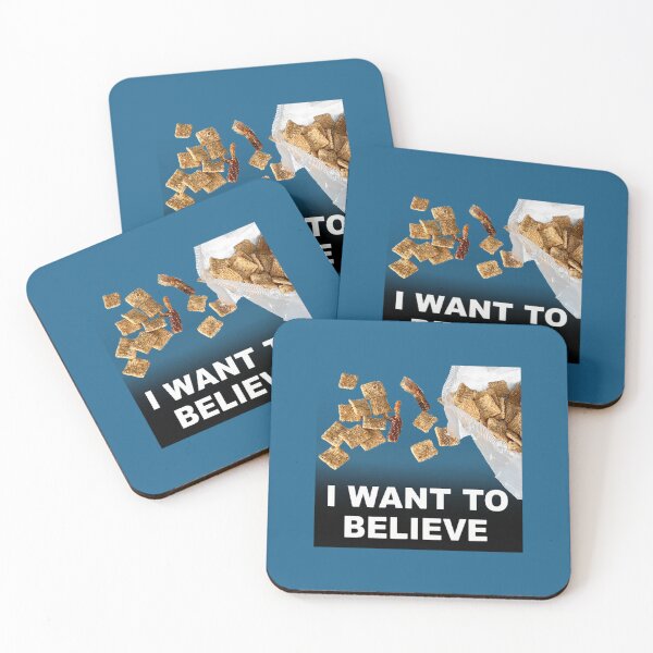 Item preview, CTC Shrimp Cereal - I Want To Believe   designed and sold by beauxcorreia.