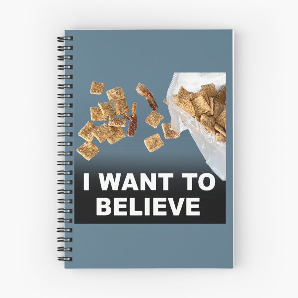 Item preview, CTC Shrimp Cereal - I Want To Believe   designed and sold by beauxcorreia.