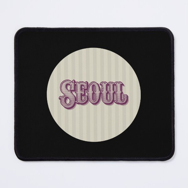 Item preview, Seoul vintage lettering logo | illustration designed and sold by trepiu.