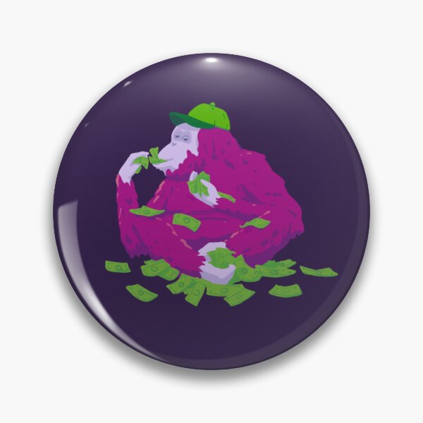 Item preview, Grape Orangutan designed and sold by FingerBinger.