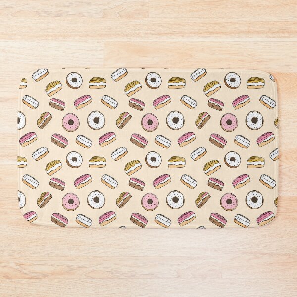 Item preview, Yummy sweet colourful donuts pattern designed and sold by mariakostory.