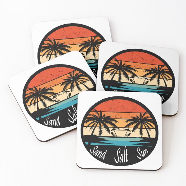 Item preview, Sand Salt Sun Retro Beach Shirt designed and sold by SemideiArt.