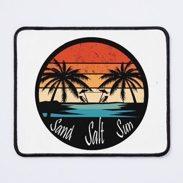 Item preview, Sand Salt Sun Retro Beach Shirt designed and sold by SemideiArt.