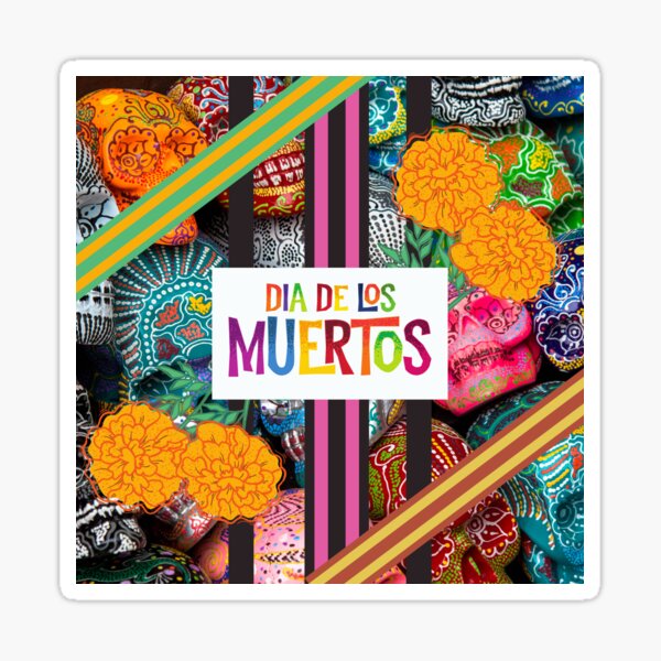 Item preview, Dia de los Muertos Collage designed and sold by Scotti Cohn.